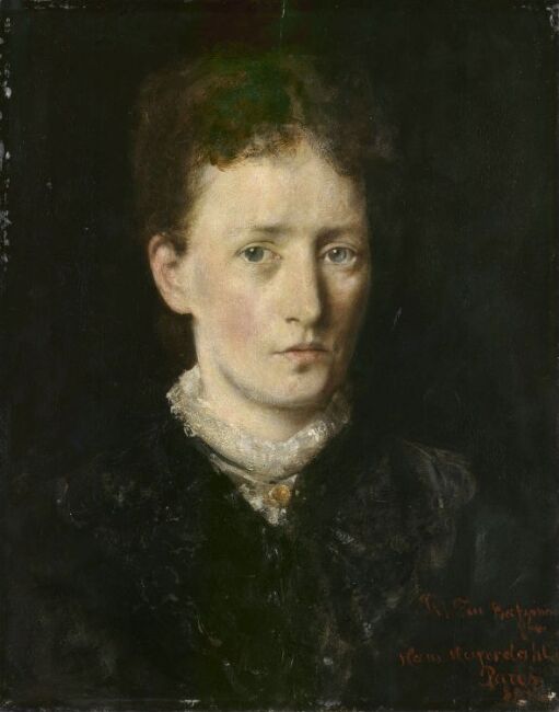 Portrait of Karen Marie Bætzmann, b. Fougner
