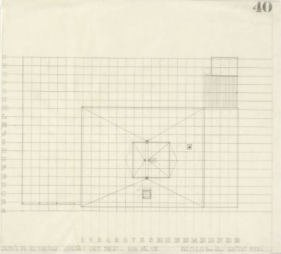 Villa Schreiner. Plan.