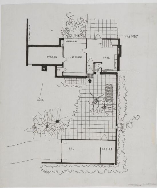 Hus for Engen. Underetasje