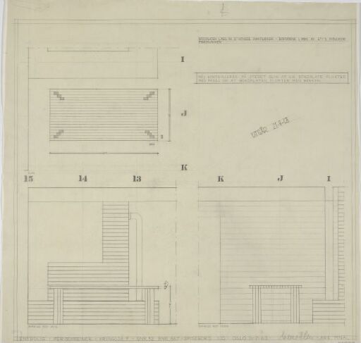 Villa Schreiner. Spisebord.