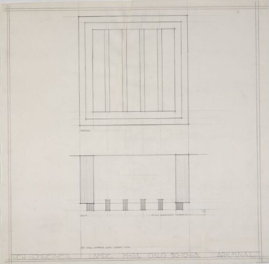 Villa Schreiner. Lampe.