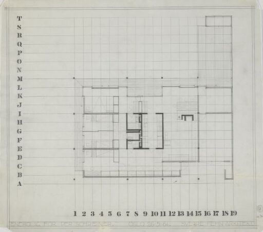 Villa Schreiner. Plan.