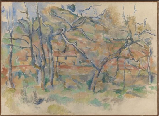 Trær og hus, Provence