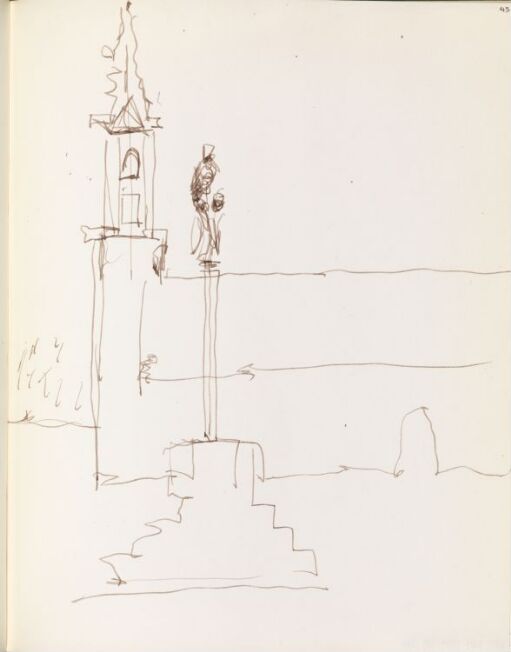 Studie av kirke