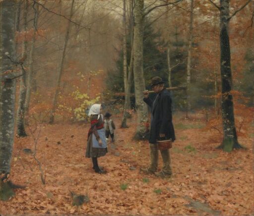 The Woodman and his Children