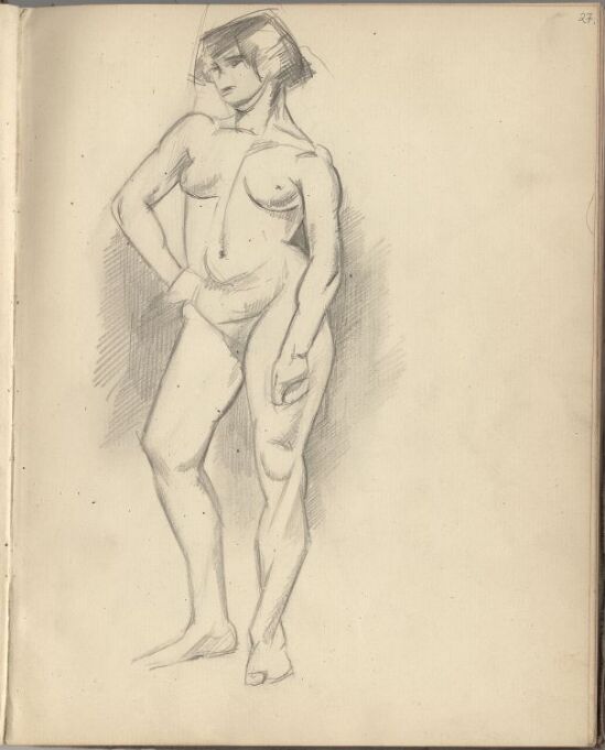 Standing female Nude