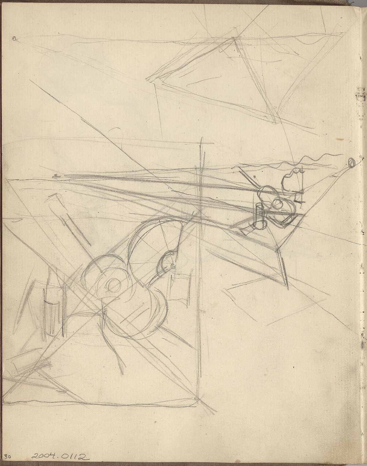 Roar Matheson Bye, Komposisjonsstudier – Nasjonalmuseet – Samlingen