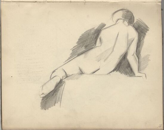 Seated female Nude
