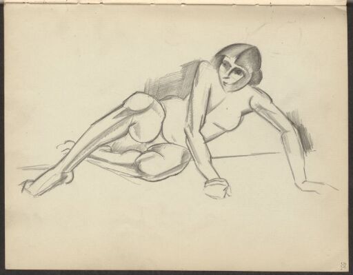 Seated female Nude