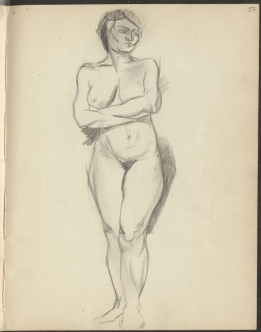 Standing female Nude