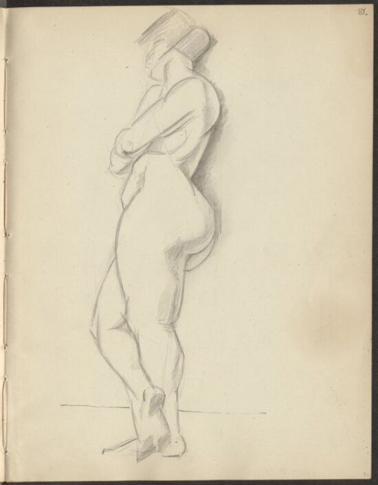 Standing female Nude