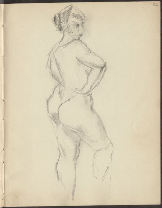 Standing female Nude