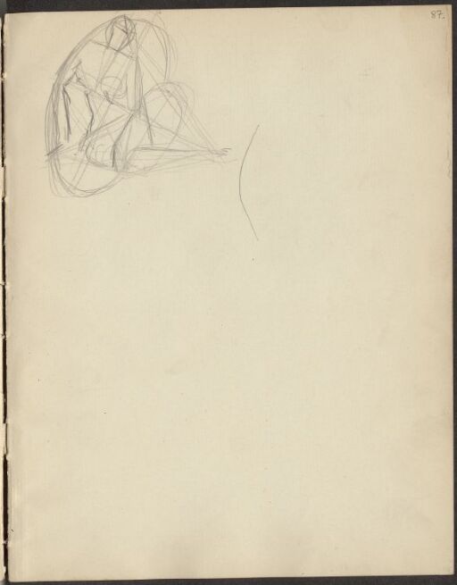 Seated female Nude