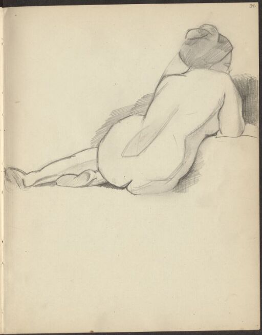 Seated female Nude