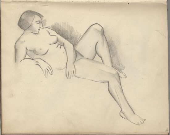 Reclining female Nude