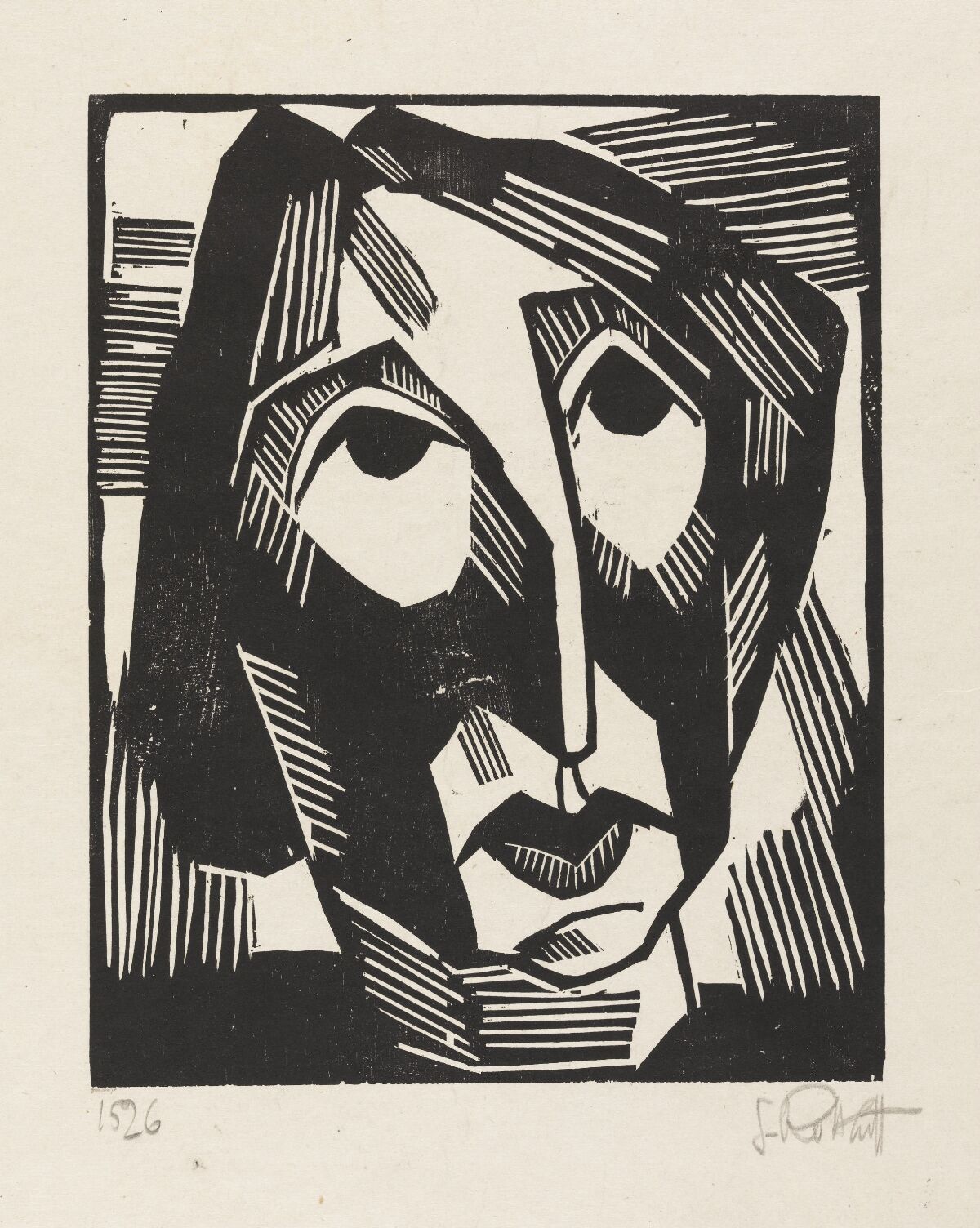 Karl Schmidt-Rottluff, Bildnis RS – Nasjonalmuseet – Collection