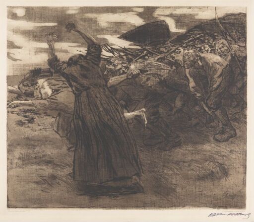 Käthe Kollwitz, Outbreak – Nasjonalmuseet – Collection