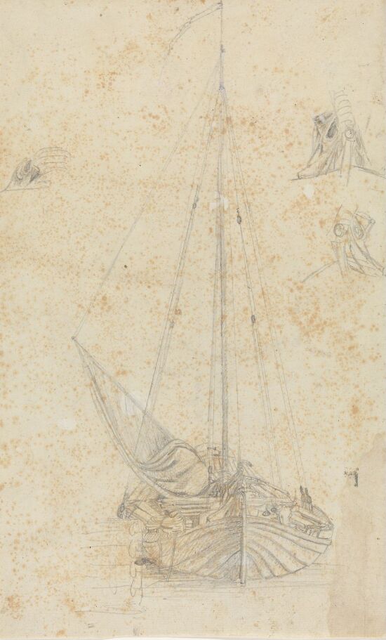 Lastet jakt ved brygge