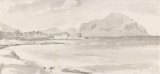 View of Palermo with Monte Pellegrino
