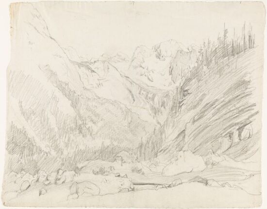 Utsikt mot høyfjell