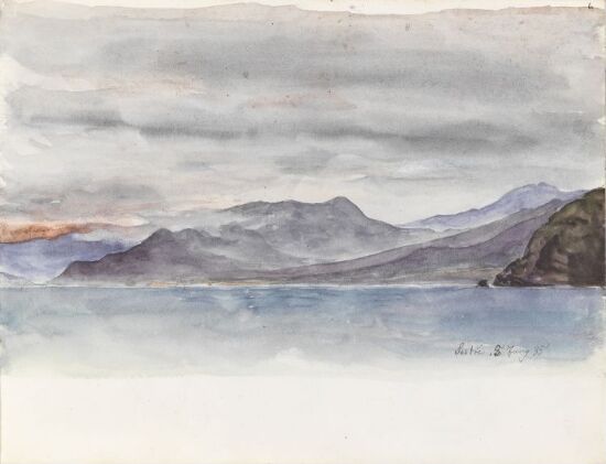 Fra kysten ved Sestri