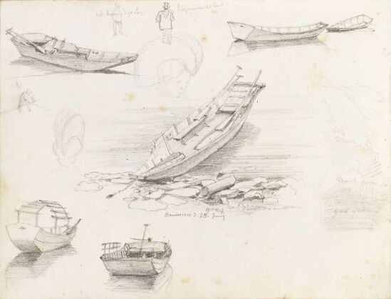 Båter og figurer, Brunnen