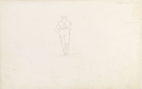 Ryggvendt mannsfigur