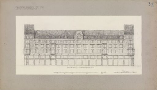 Where the Stift Building Stood. Design for Maritim Building in Kristiania