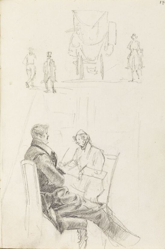 Reisevogn; figurstudier