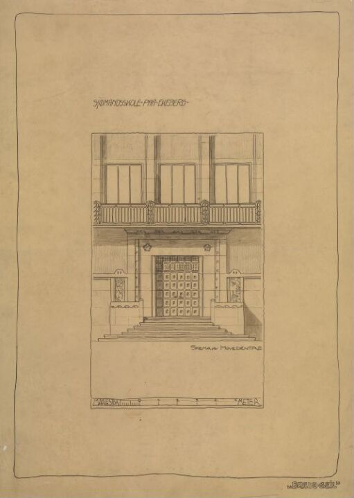 Brede seil. Sjømannskole på Ekeberg
