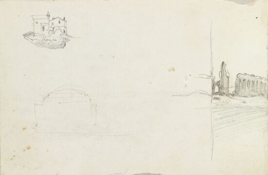 Bygninger; Campagna Romana (fragment)