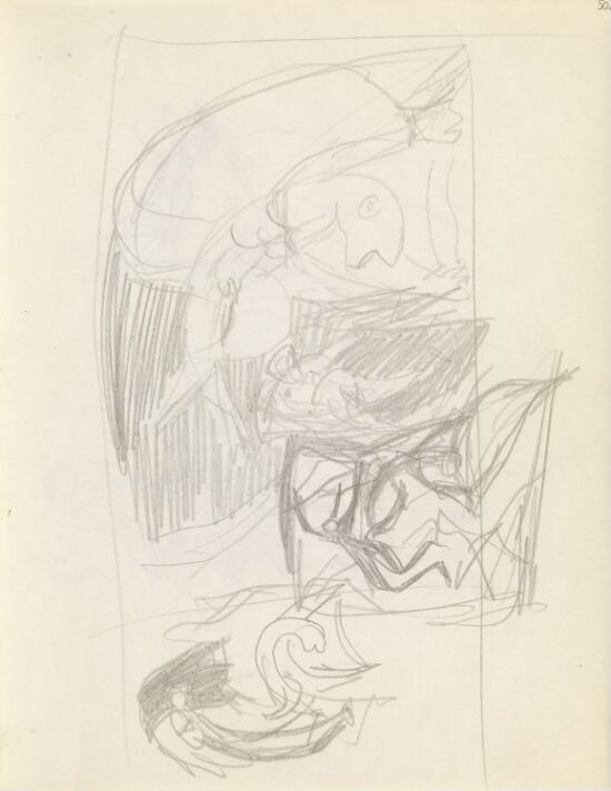 Komposisjonsstudie til Legende VIII