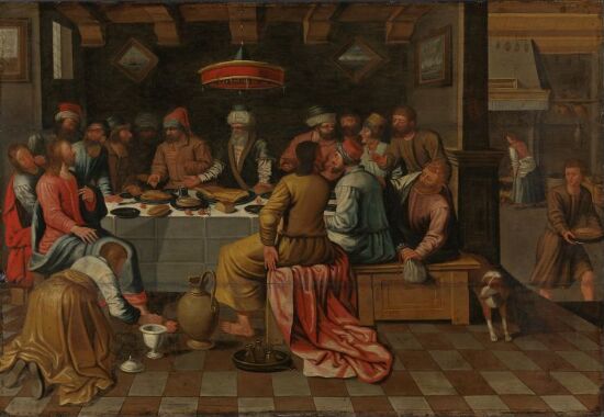 Maria Magdalena salver Jesu føtter