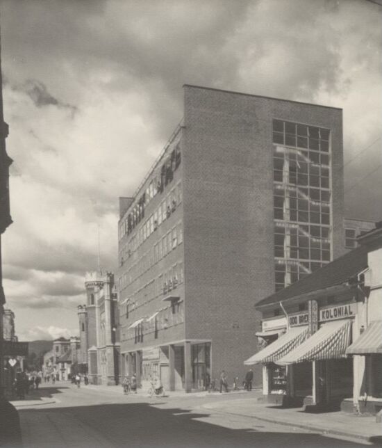 Administrasjonsbygningen ved Drammen rådhus