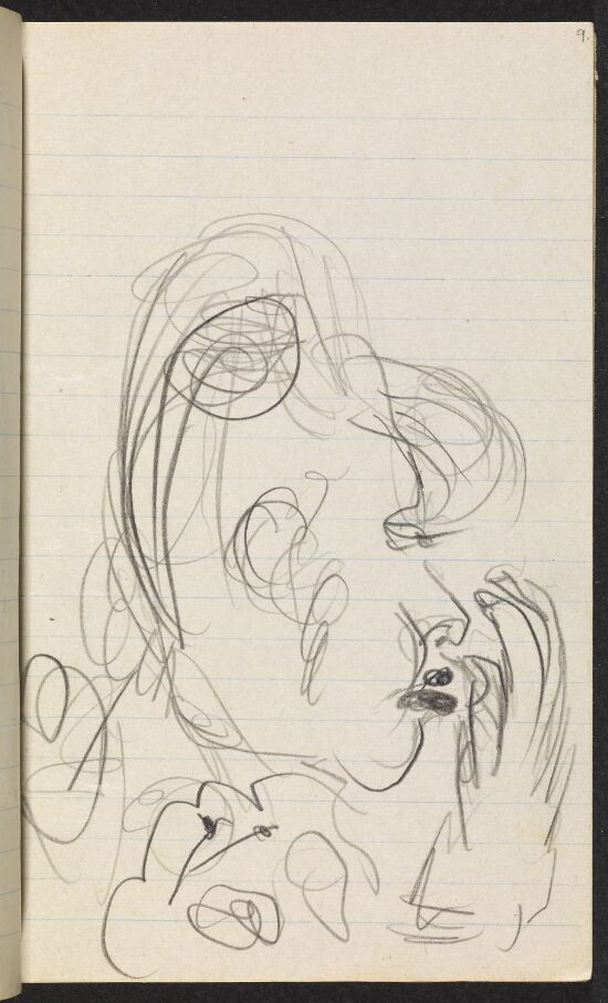 Skuespiller som sminker seg