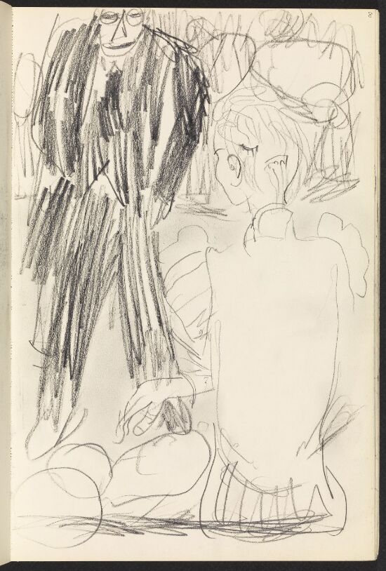 Scene fra "Den store barnedåpen" av Oskar Braaten