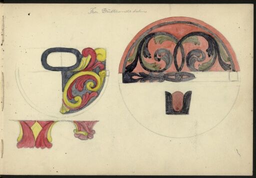 Decorative motifs from the Gudbrandsdalen Valley