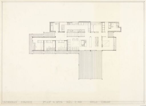 Villa Sparre. Plan.