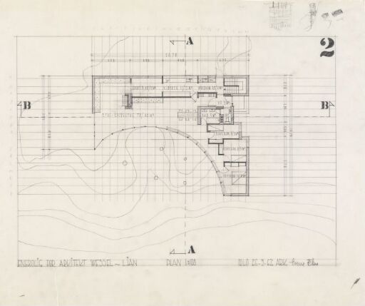 Villa Wessel. Plan.