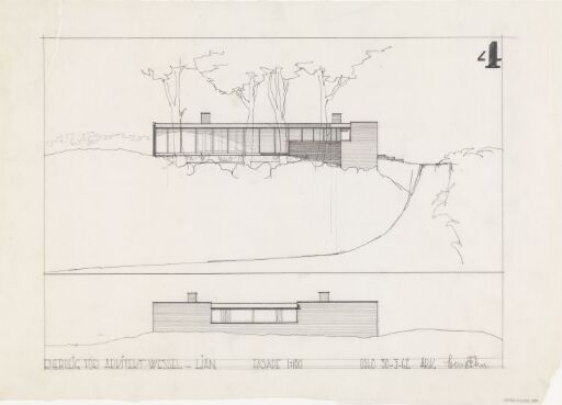 Villa Wessel. Fasadeoppriss