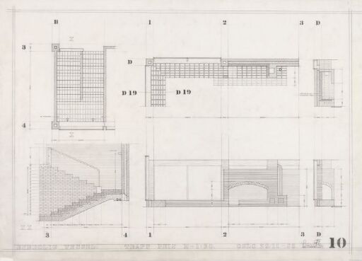 Villa Wessel. Skjemategning.