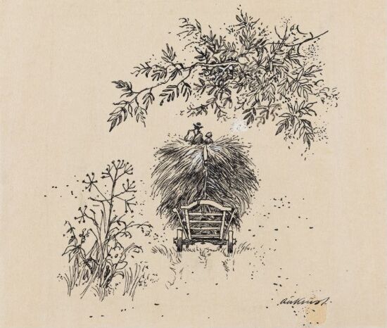 Driving a Load of Hay