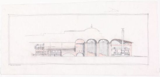 Bastille-operaen. Fasadeoppriss