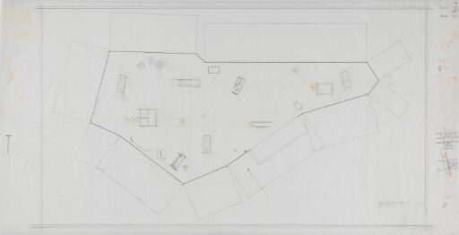 Utstillingen "Norsk middelalderkunst" på Henie-Onstad Kunstsenter. Plan.