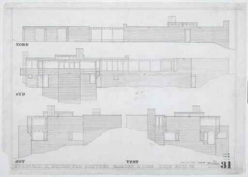 Villa C. Bødtker. Fasade