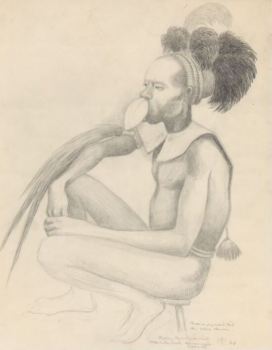 Mann pyntet til den store dansen