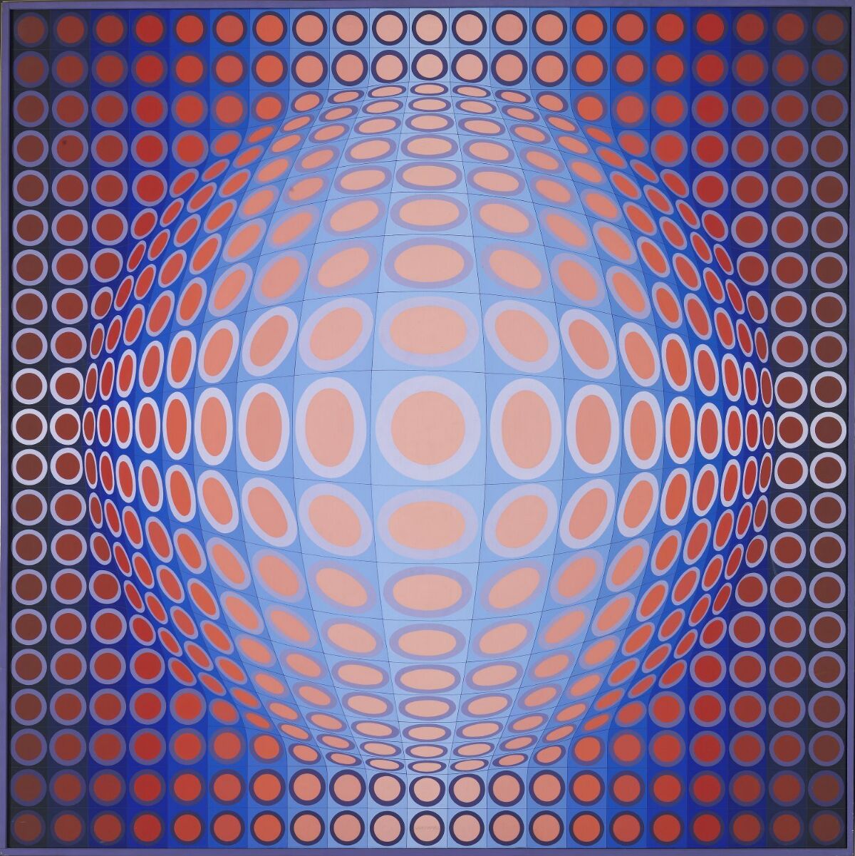Victor Vasarely、IIava、抽象画、希少画集画 生臭