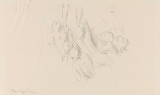 Gruppe av mennesker som beveger seg oppover