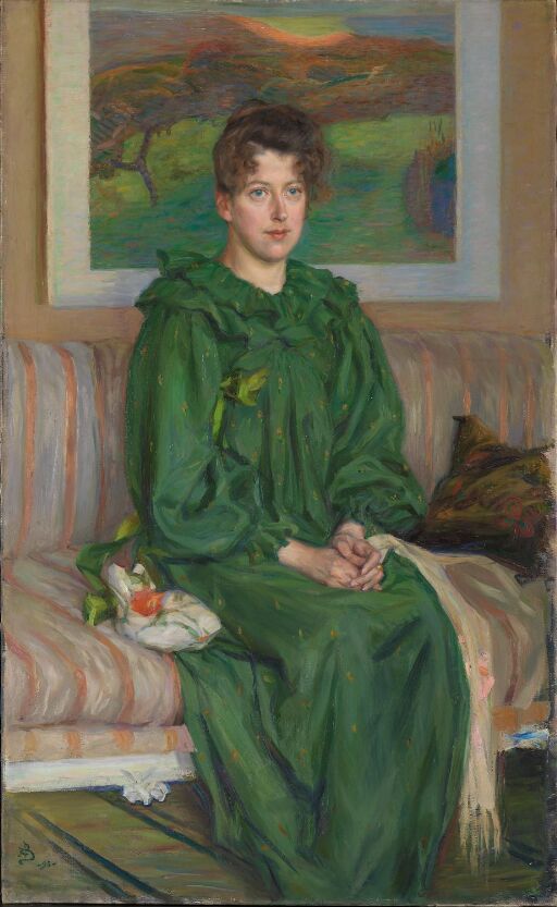 Portrait of Gerda Bergh