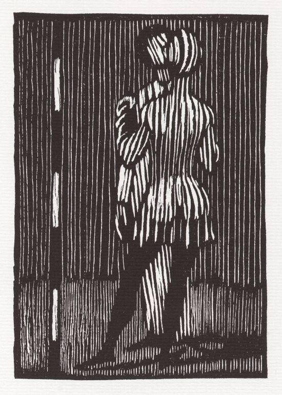 "And the woman turned round and recognised Him, and laughed and said, 'But you forgave me my sins, and the way is a pleasant way.'"